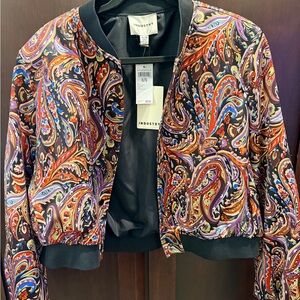 Industry Women's Paisley Bomber Jacket